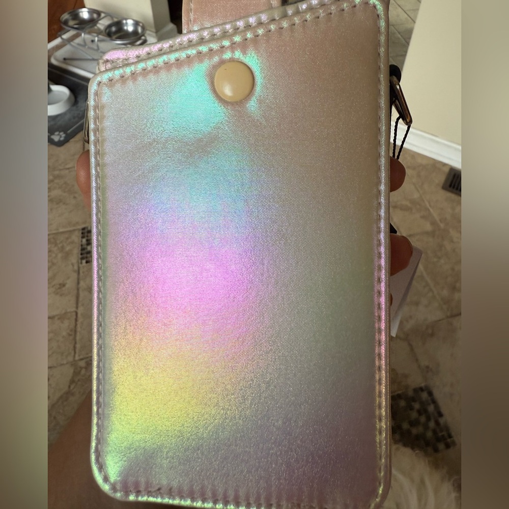 IHKWIP iridescent shimmer crossbody bag NWT